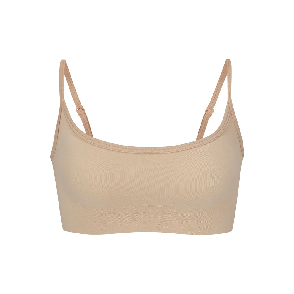 Skims SCULPTING SCOOP NECK Bralette Beige | URV-109743