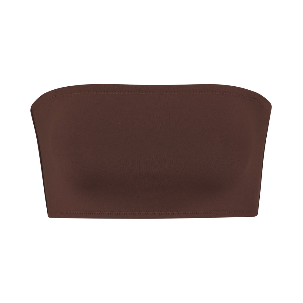 Skims SHAPING SWIM BANDEAU BIKINI TOP Two Pieces Chocola | KYX-029687