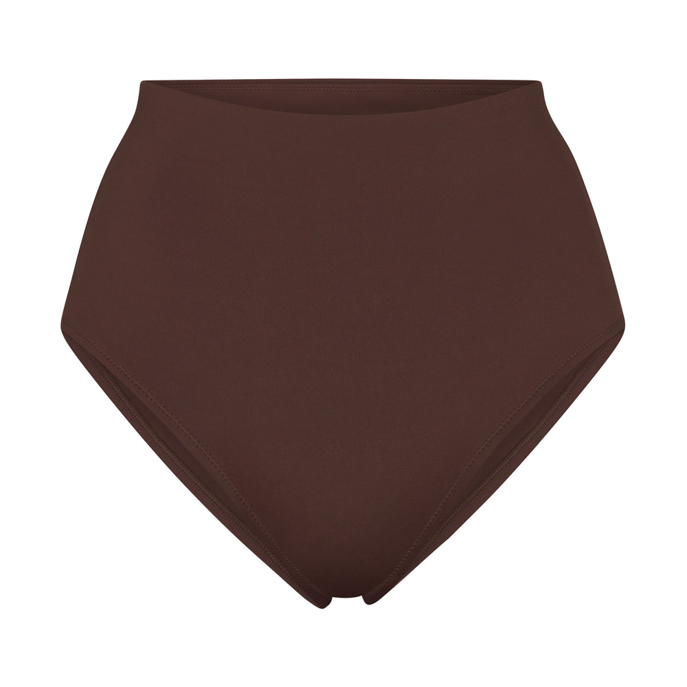 Skims SHAPING SWIM HIGH WAIST BIKINI BOTTOM Two Pieces Chocola | GRE-210456
