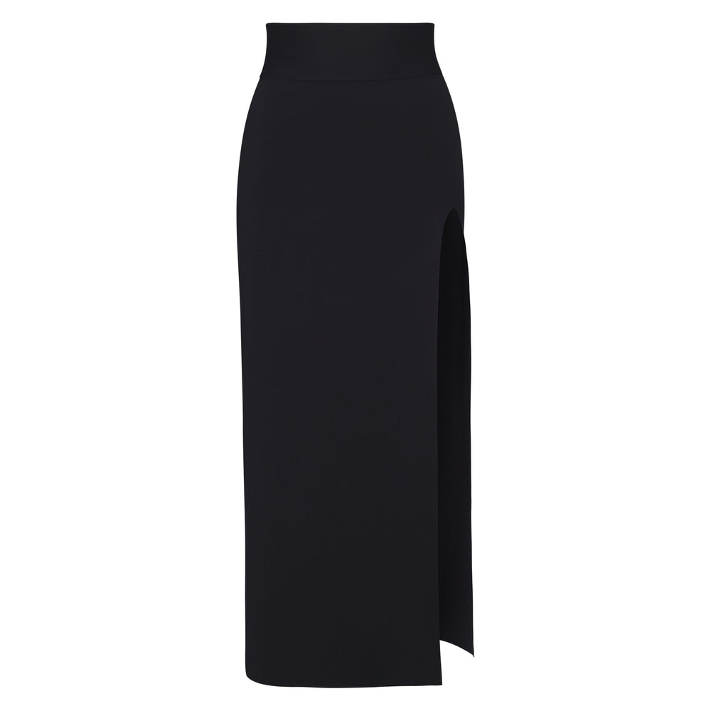 Skims SHAPING SWIM LONG SKIRT Cover-ups Zwart | AZH-809153