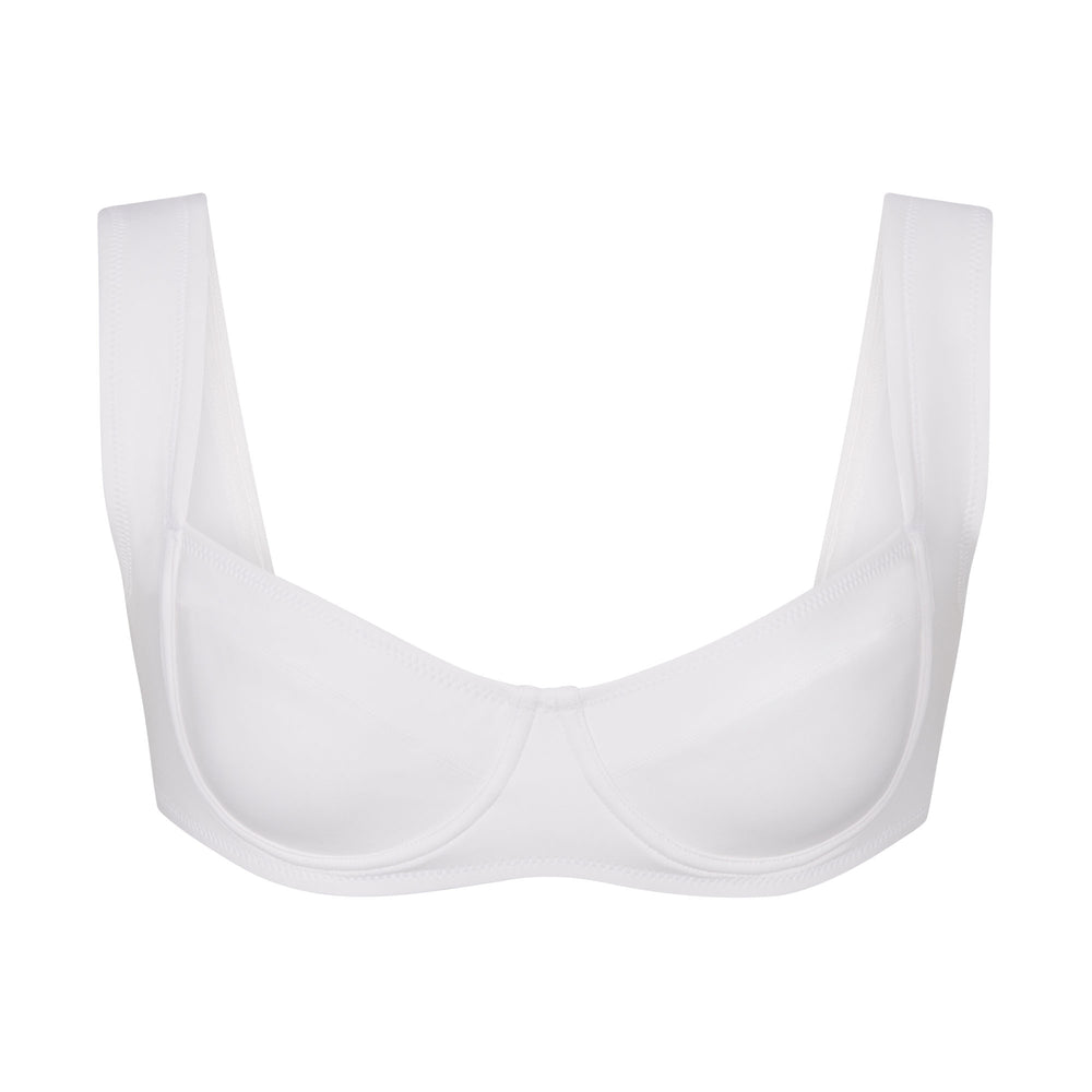 Skims SHAPING SWIM UNLINED UNDERWIRE BIKINI TOP Two Pieces Wit | NGJ-649250