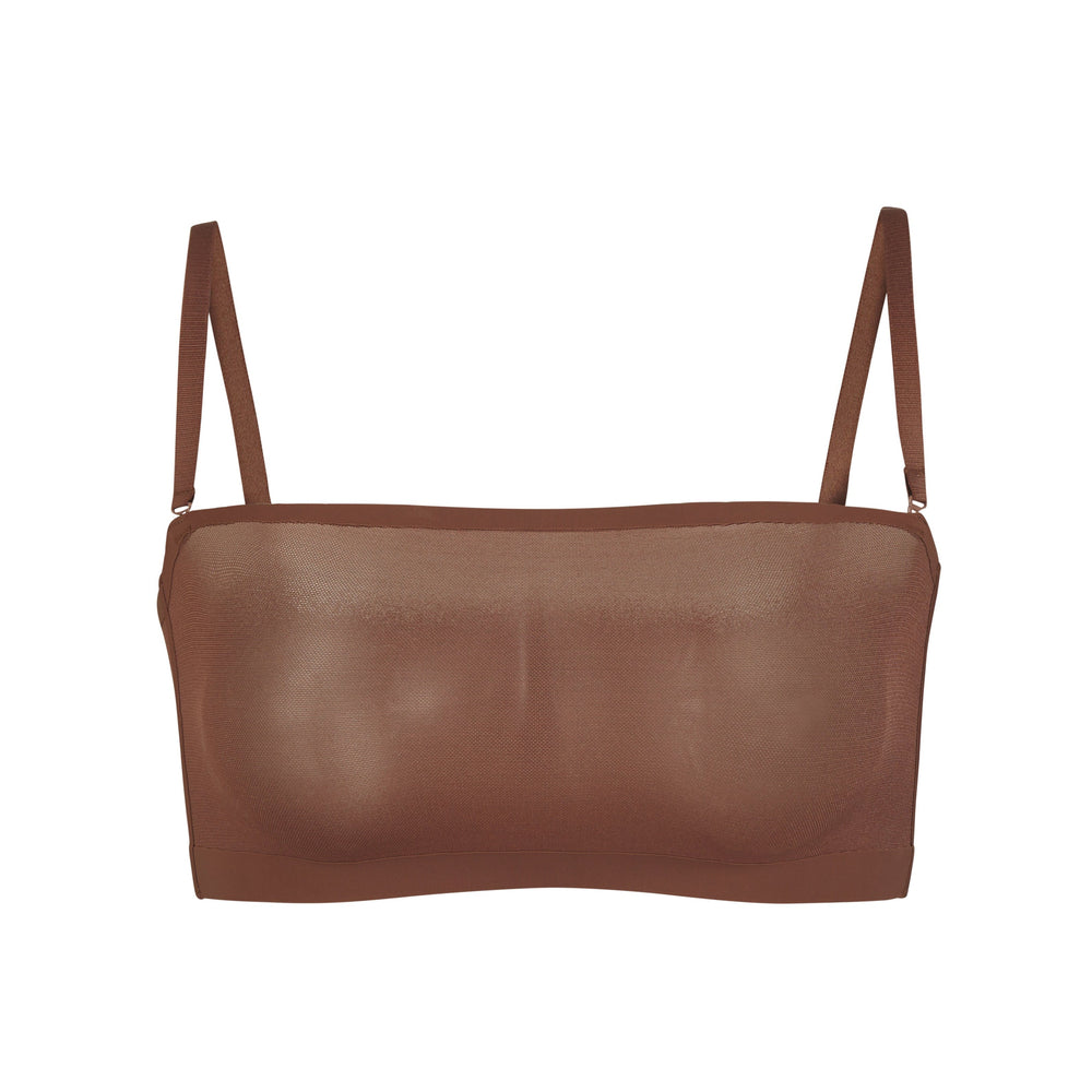 Skims SHEER SCULPT Bandeau Top Bruin | KLQ-139674