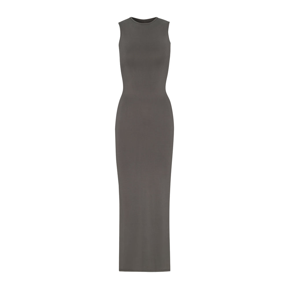 Skims SMOOTH LOUNGE CREW NECK SLEEVELESS Dress Diepgrijs | CJL-621809
