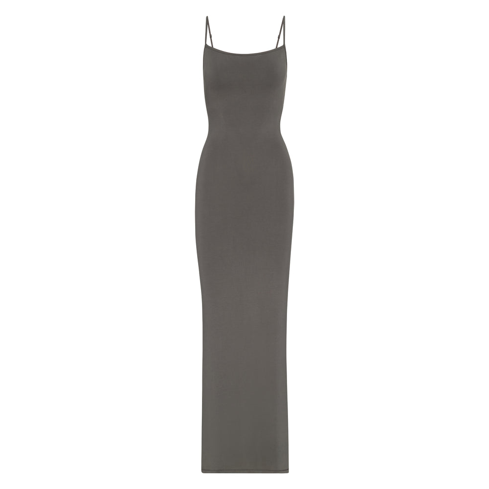 Skims SMOOTH LOUNGE LOW BACK CAMI Dress Diepgrijs | UOA-047961