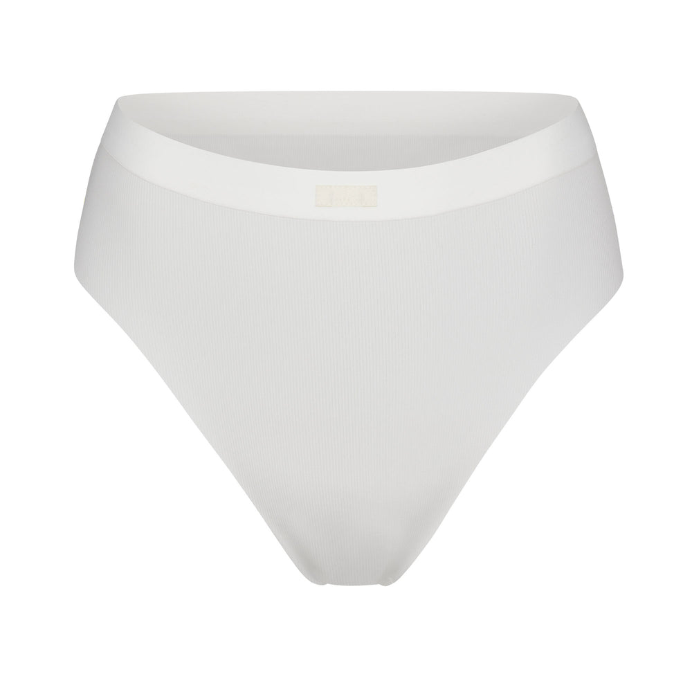 Skims SMOOTH RIB Bikini Wit | IFM-896743
