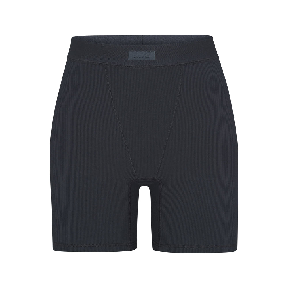 Skims SOFT LOUNGE Boxer Shorts Diepgrijs | FZI-513280