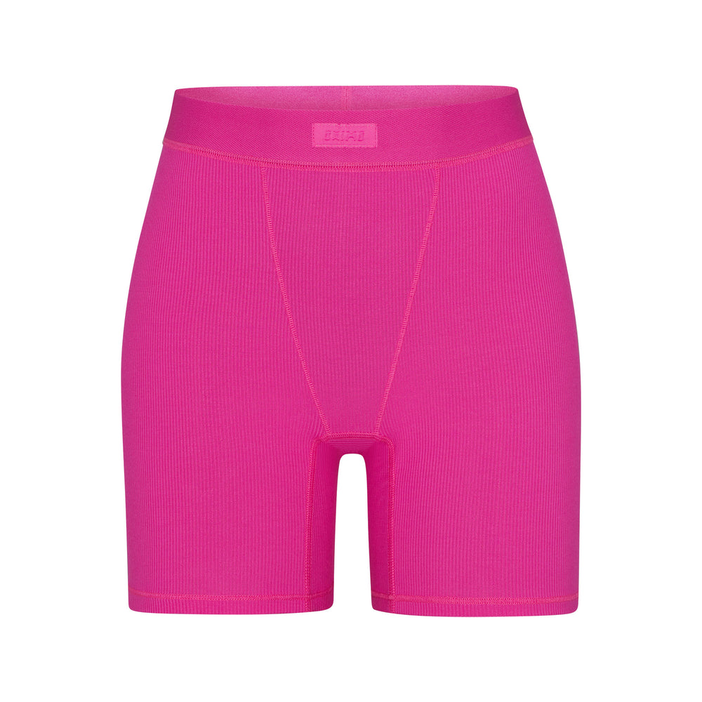 Skims SOFT LOUNGE Boxer Shorts Roze | QTO-347082