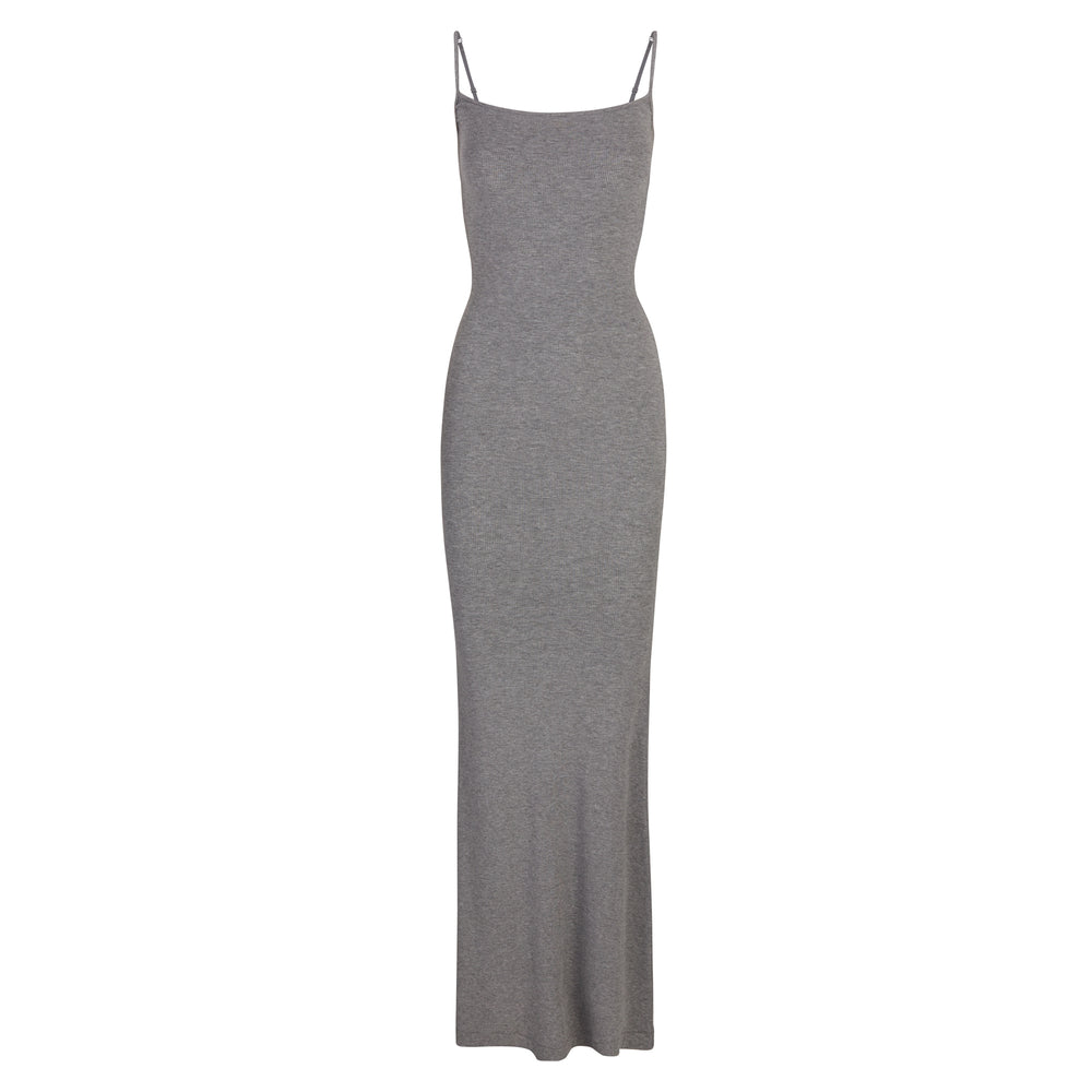Skims SOFT LOUNGE LONG SLIP Dress Grijs | QZS-152347