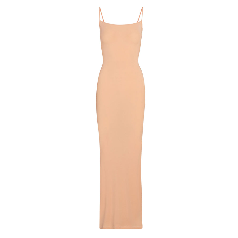 Skims SOFT LOUNGE LONG SLIP Dress Oranje | FGH-389104
