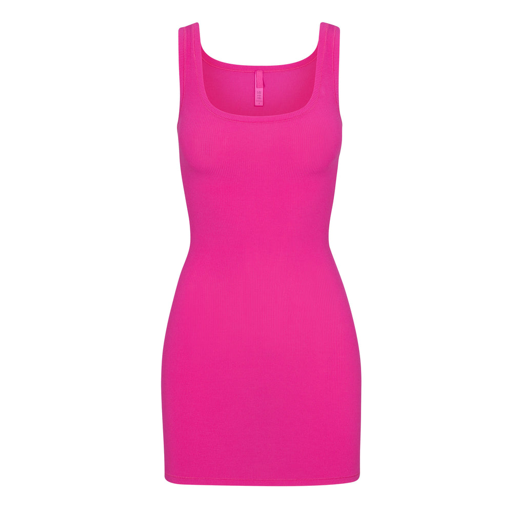 Skims SOFT LOUNGE MINI Dress Roze | MRF-934682