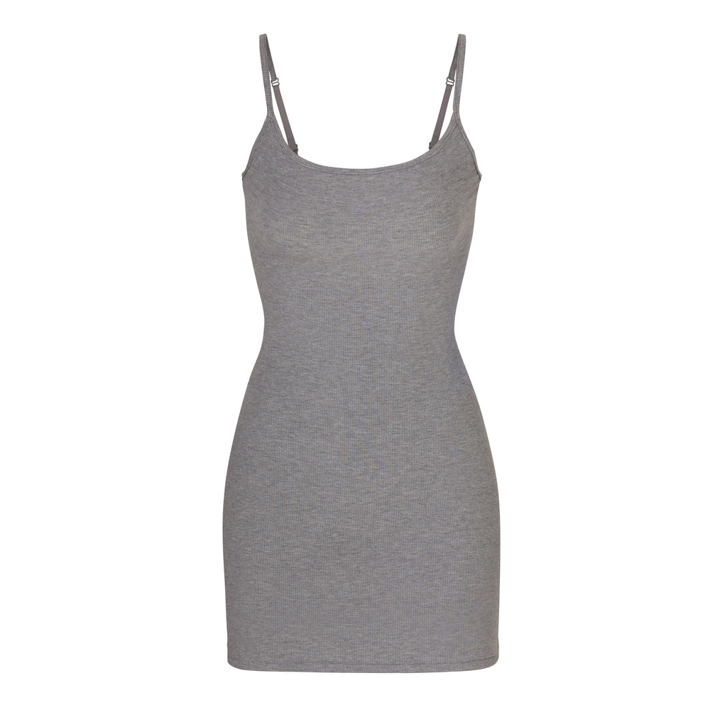 Skims SOFT LOUNGE SLIP Dress Grijs | BPQ-520863