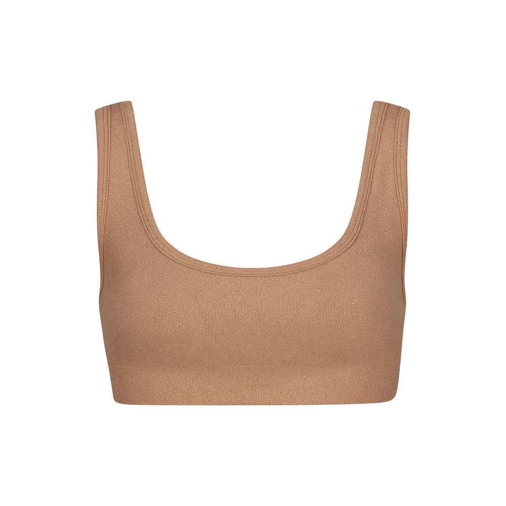 Skims SOFT SMOOTHING SHINE SCOOP NECK Bralette Abrikoos | YZV-136578