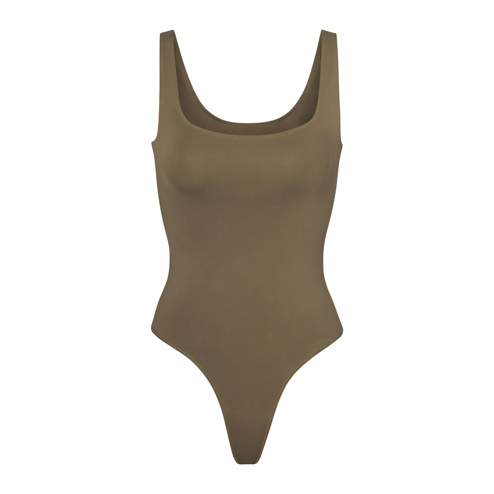 Skims SOFT SMOOTHING Thong Bodysuit Groen | TYH-891037