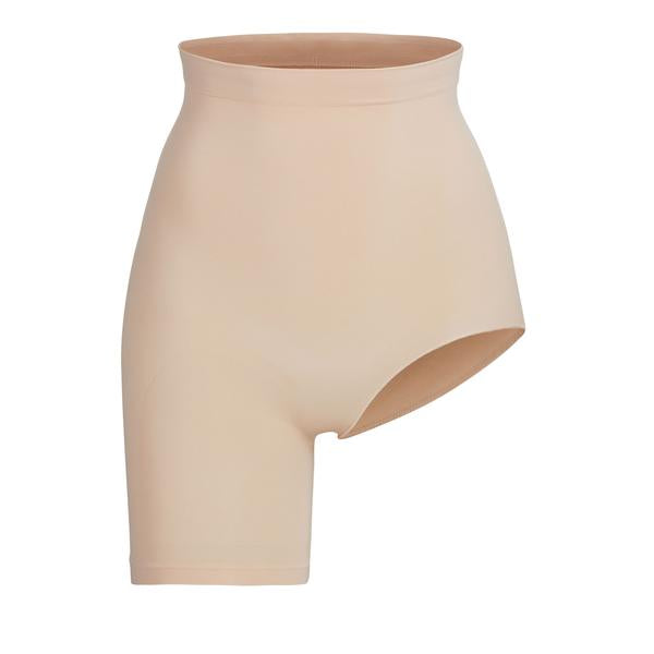 Skims SOLUTION SHORT #1 One Leg Shapewear Beige | HQU-268079