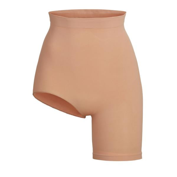 Skims SOLUTION SHORT #2 One Leg Shapewear Beige | GNZ-528071