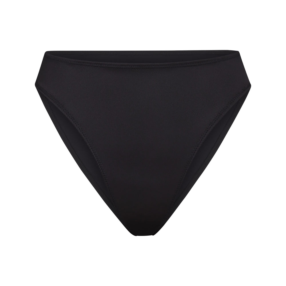 Skims STRETCH SATIN Bikini Zwart | PFN-054678