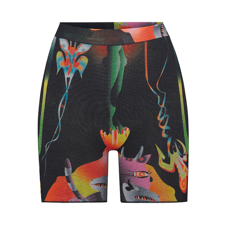 Skims SUMMER MESH Korte Broek Obsidian | ANW-012964