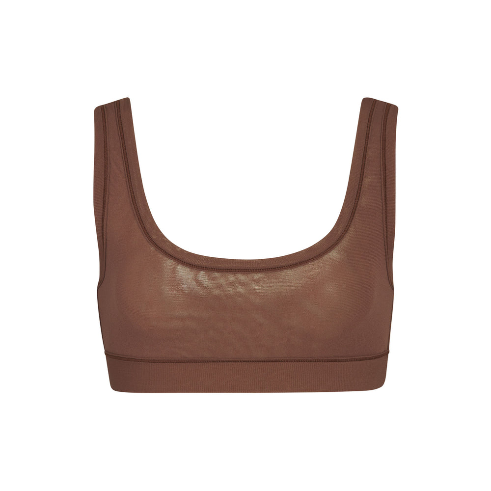 Skims SUMMER MESH SCOOP Bralette Chocola | NTP-832095