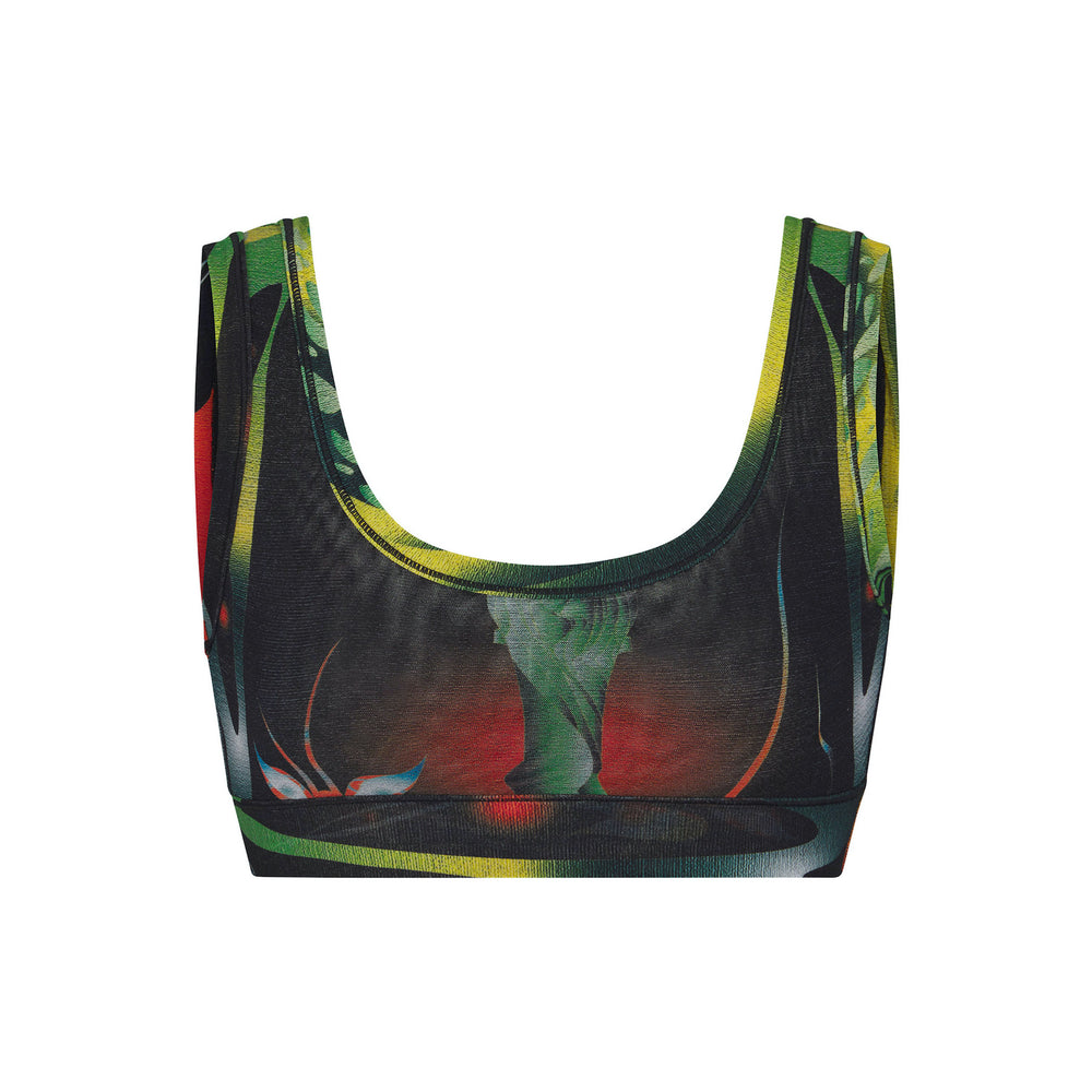 Skims SUMMER MESH SCOOP Bralette Obsidian | SDO-568102