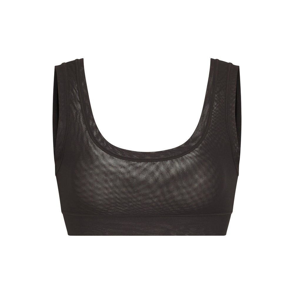 Skims SUMMER MESH SCOOP Bralette Zwart | YOI-897642