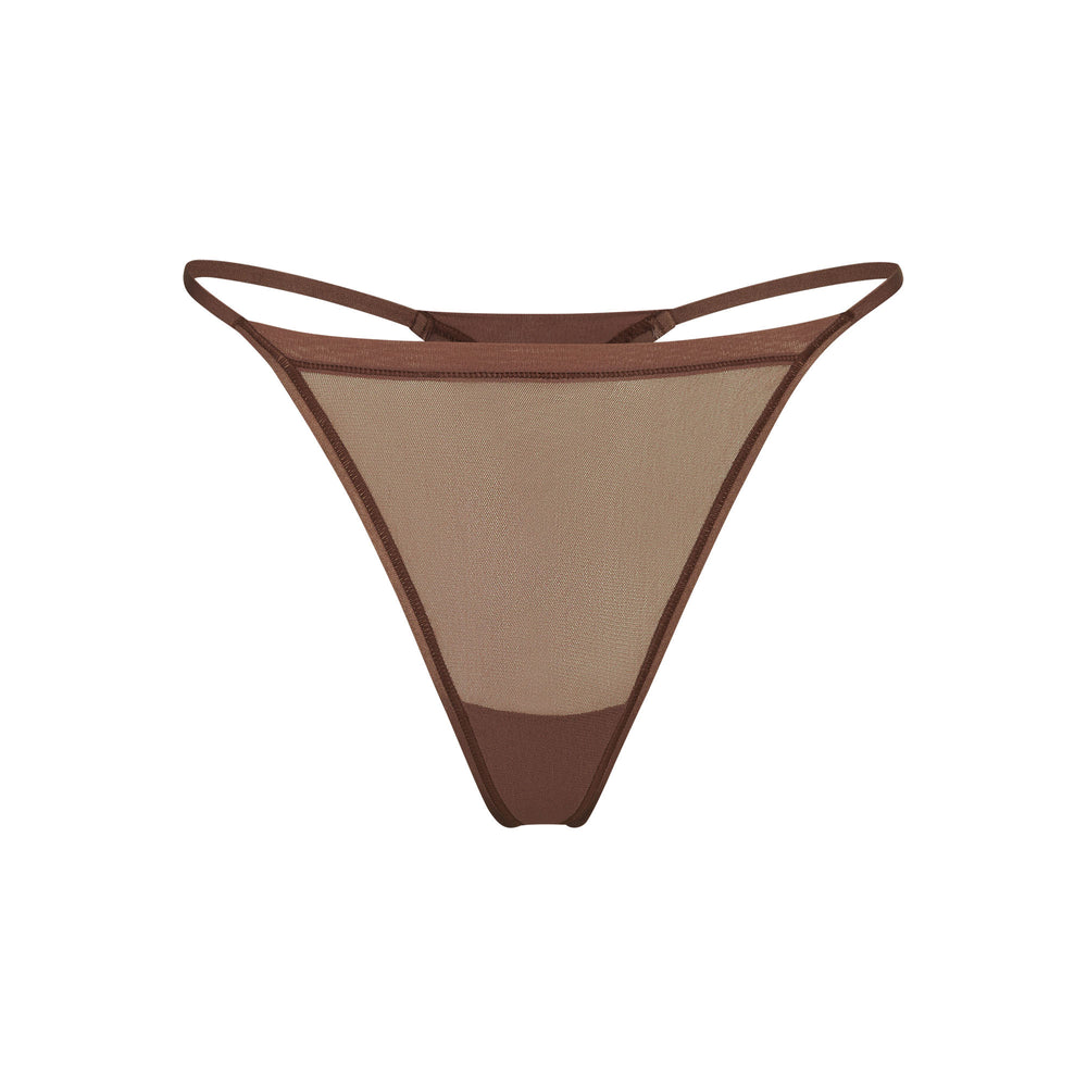 Skims SUMMER MESH STRING Thong Chocola | OAS-382067