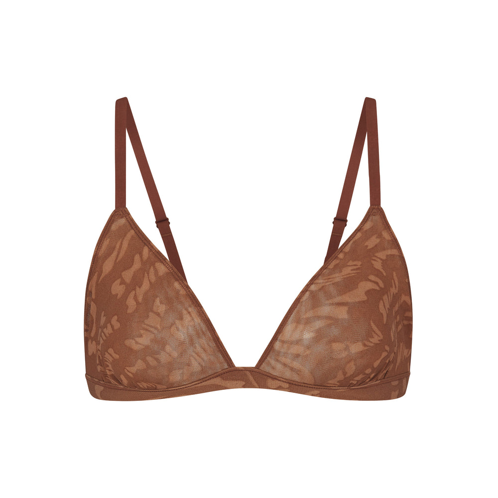 Skims SUMMER MESH TRIANGLE Bralette Bruin | OZU-597134