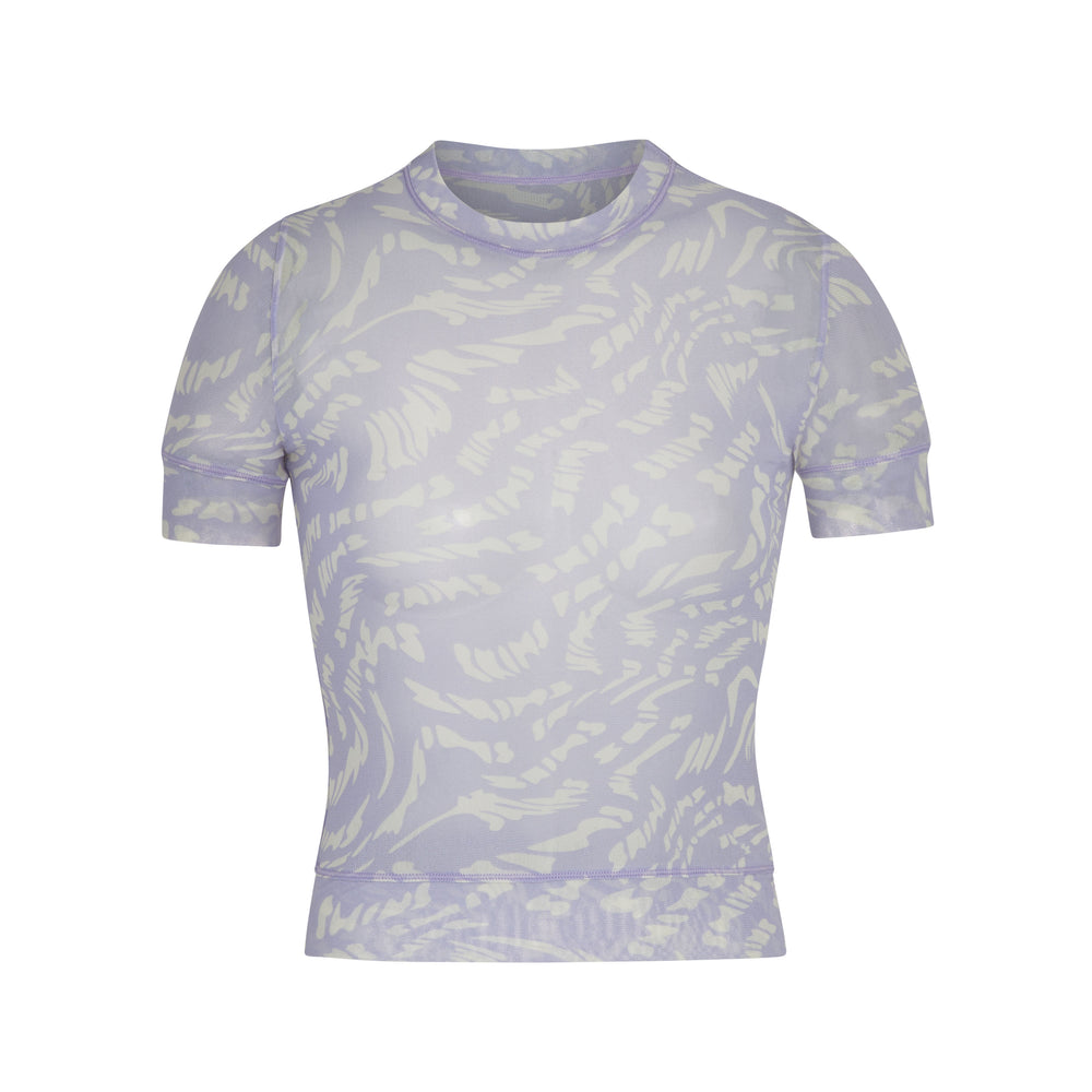 Skims SUMMER MESH T-shirt Lichtpaars | CZG-320798