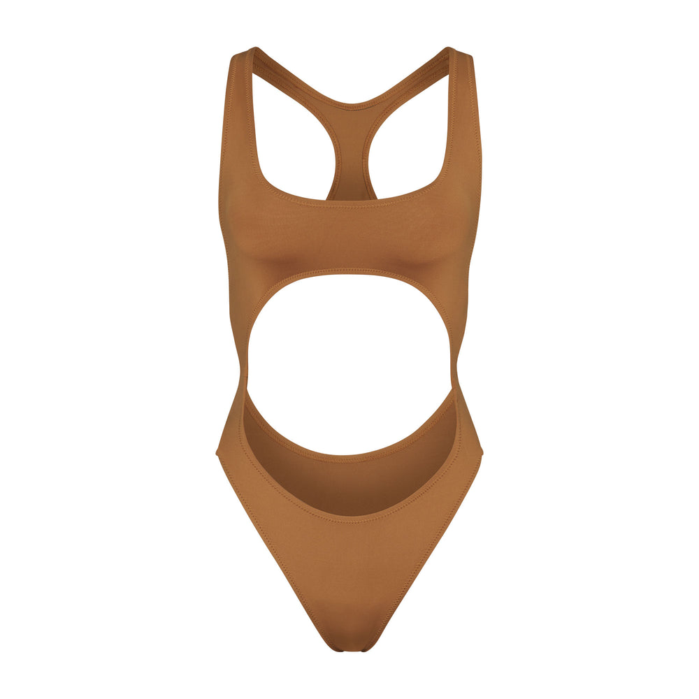 Skims SWIM CUT OUT MONOKINI One Piece Abrikoos | IEH-186935