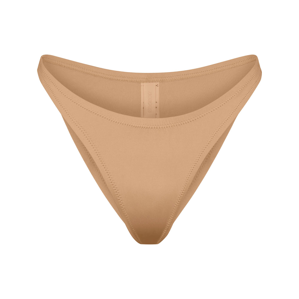 Skims SWIM DIPPED MID WAIST BOTTOMS Two Pieces Beige | NCS-673204