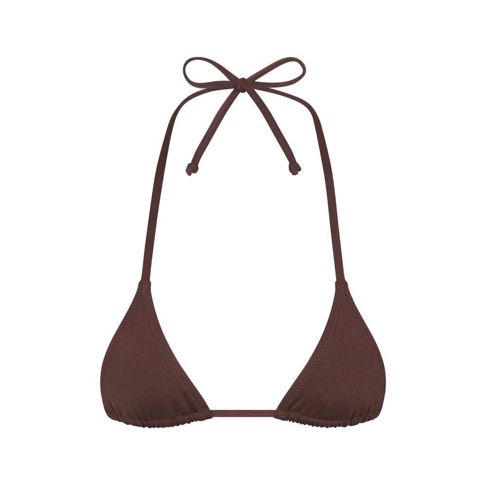 Skims SWIM MICRO TRIANGLE TOP Two Pieces Chocola | GRD-813406