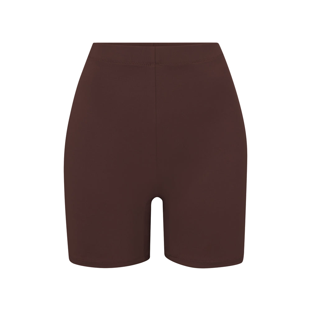 Skims SWIM MID WAIST SHORT Two Pieces Chocola | NKP-018753