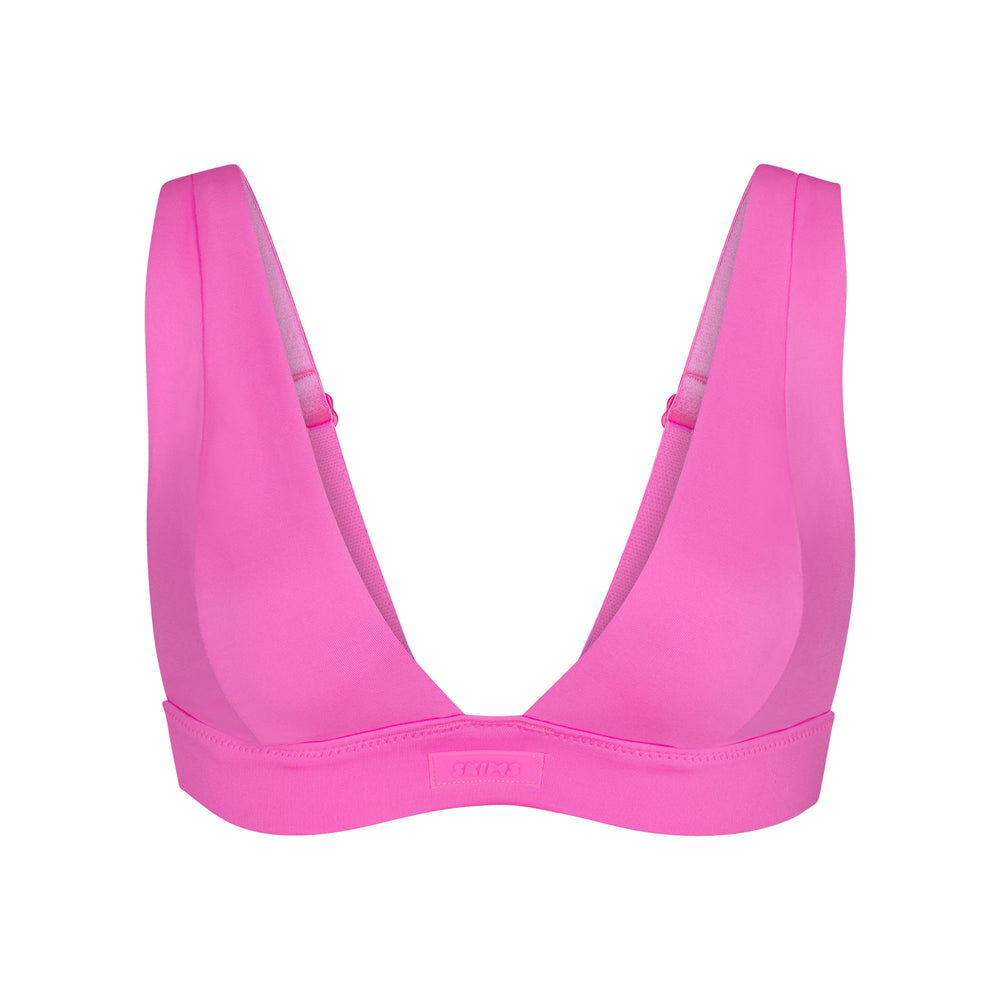 Skims SWIM PLUNGE Bikini Top Roze | QPR-067284