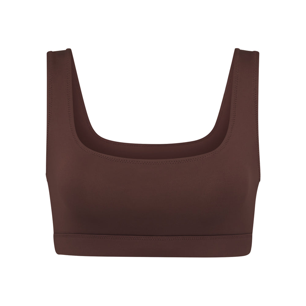 Skims SWIM TANK Bikini Top Chocola | HOF-592374