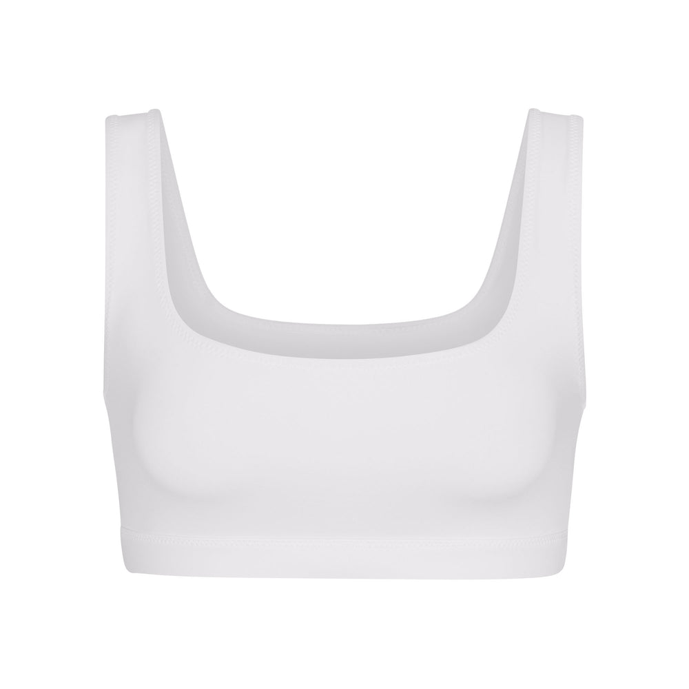 Skims SWIM TANK Bikini Top Wit | FVG-795268