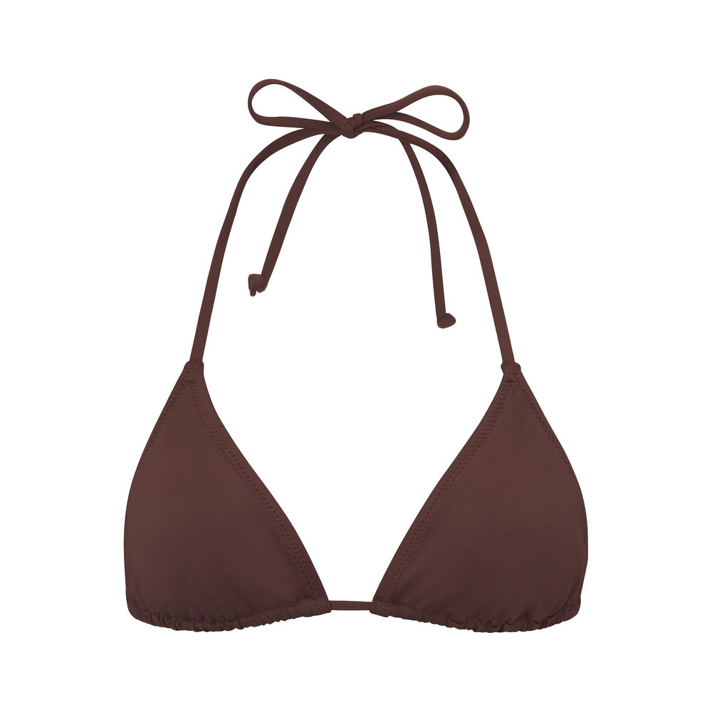 Skims SWIM TRIANGLE TOP Two Pieces Chocola | DRH-183065