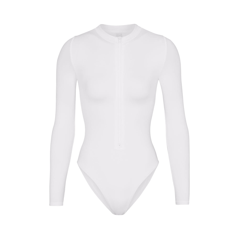 Skims SWIM ZIP FRONT LONG SLEEVE One Piece Wit | XLD-368524