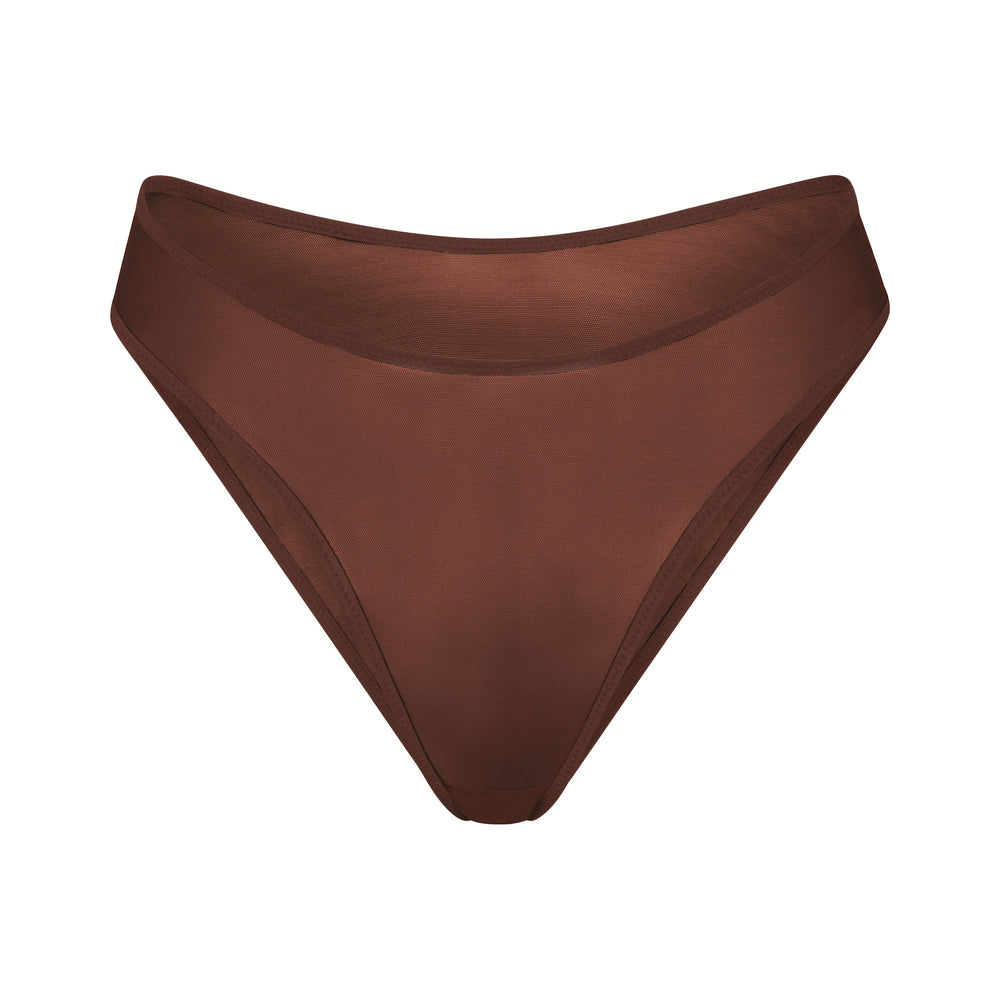 Skims ULTRA FINE MESH Bikini Chocola | SHI-812376