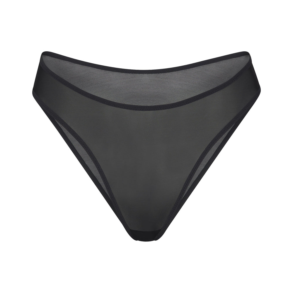 Skims ULTRA FINE MESH Bikini Zwart | ZOQ-406289