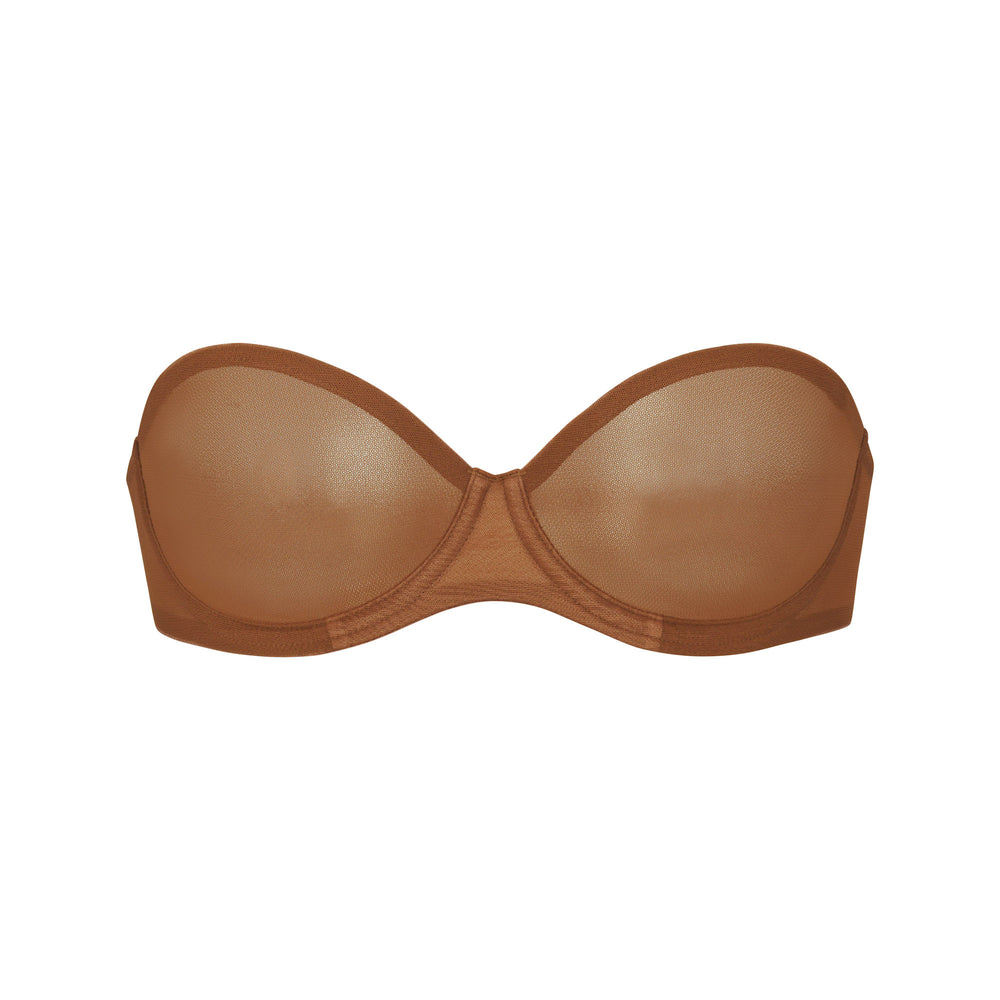 Skims ULTRA FINE MESH Strapless Bra Abrikoos | LFZ-410965