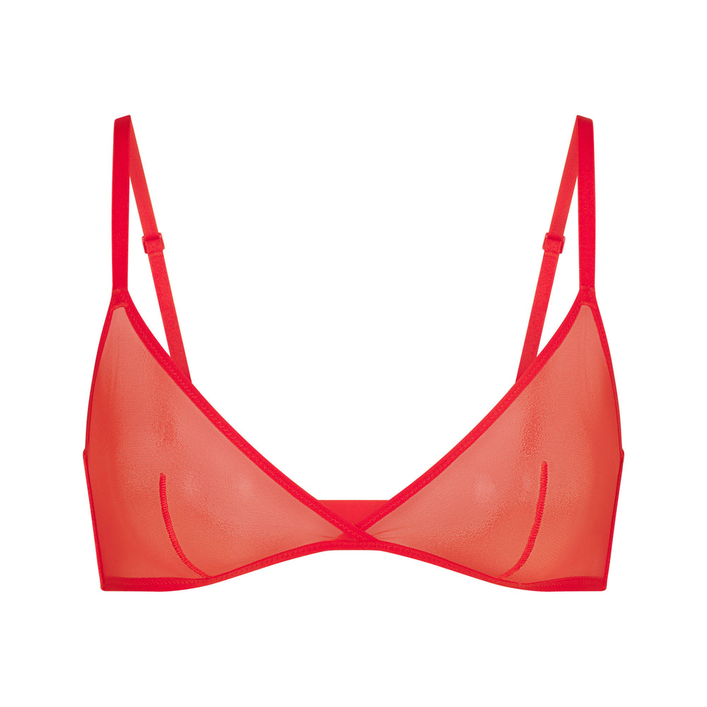 Skims ULTRA FINE MESH TRIANGLE Bralette Oranje | SMR-806573