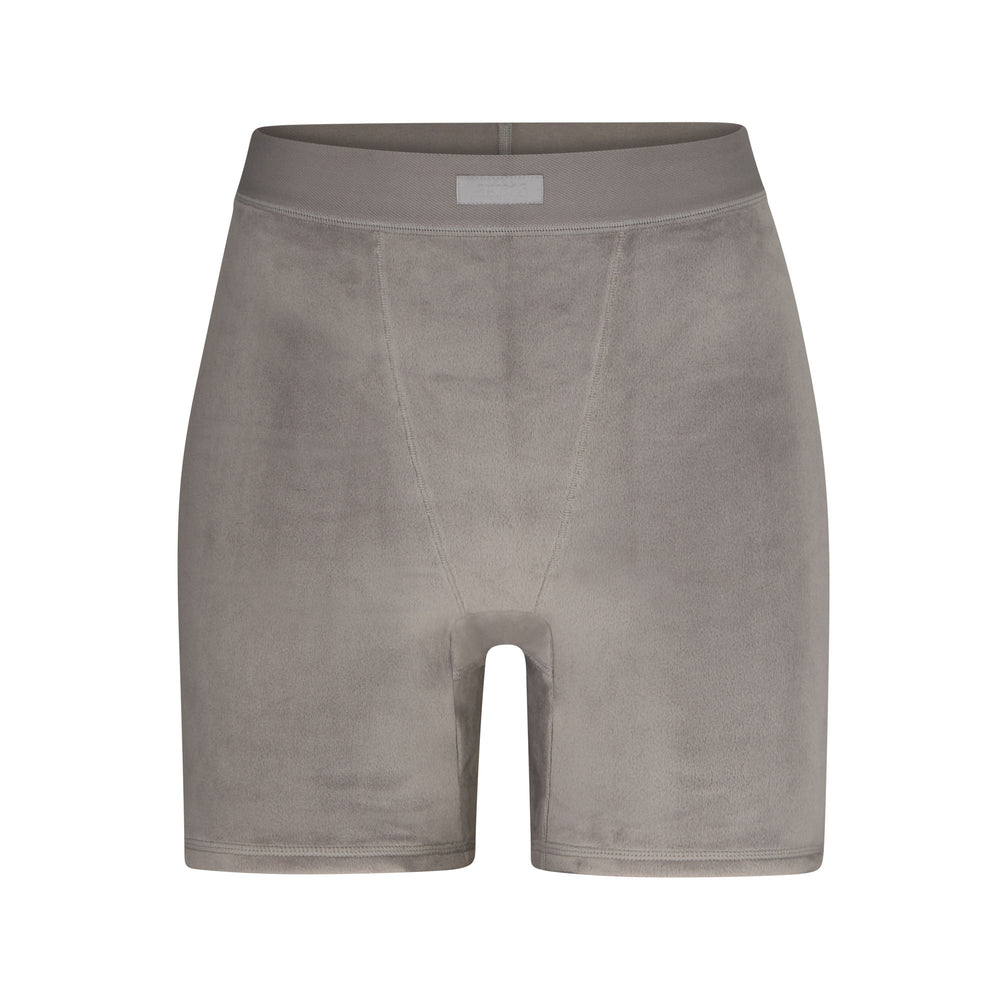 Skims VELOUR BIKE Korte Broek Grijs | BVQ-324718
