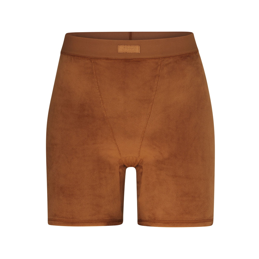 Skims VELOUR BIKE Korte Broek Koper | ROX-980341