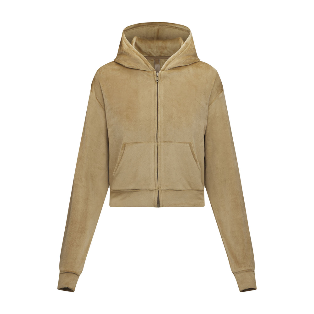 Skims VELOUR Hoodie Goud | JYI-238654