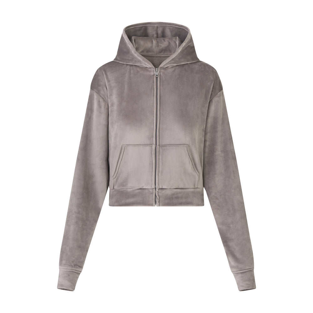 Skims VELOUR Hoodie Grijs | WKR-931578
