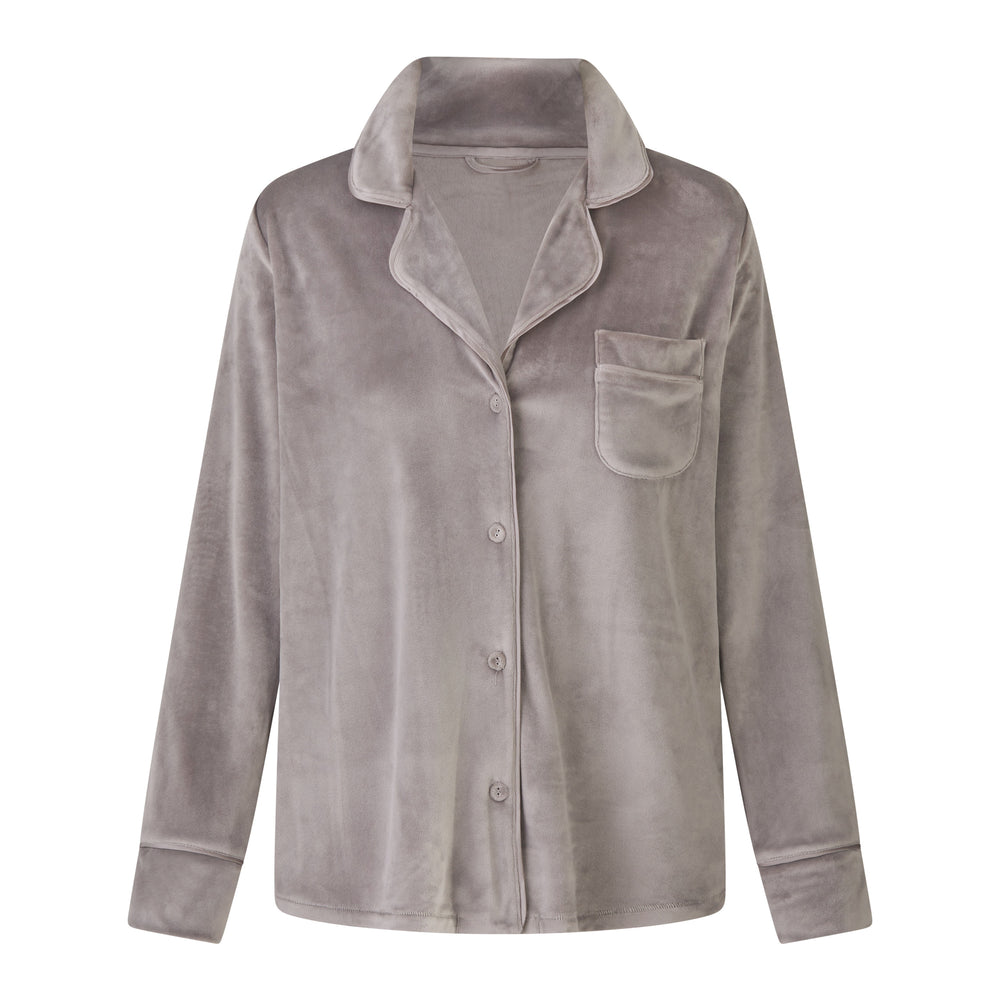 Skims VELOUR Sleep Set Grijs | FPS-659174
