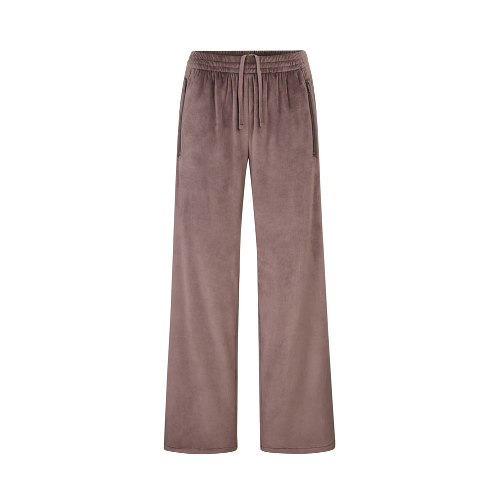 Skims VELOUR TRACK Broek Paars Grijs | FWG-029857