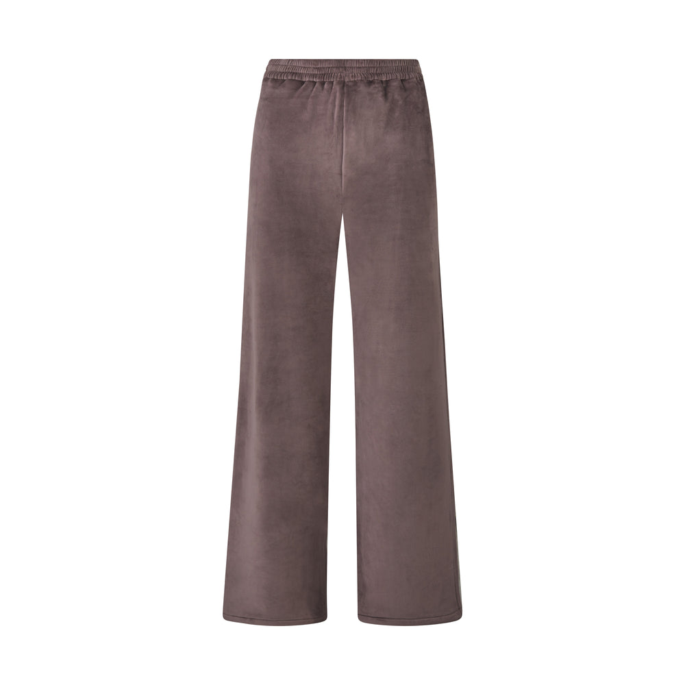 Skims VELOUR WIDE LEG Broek Paars Grijs | CBH-620154
