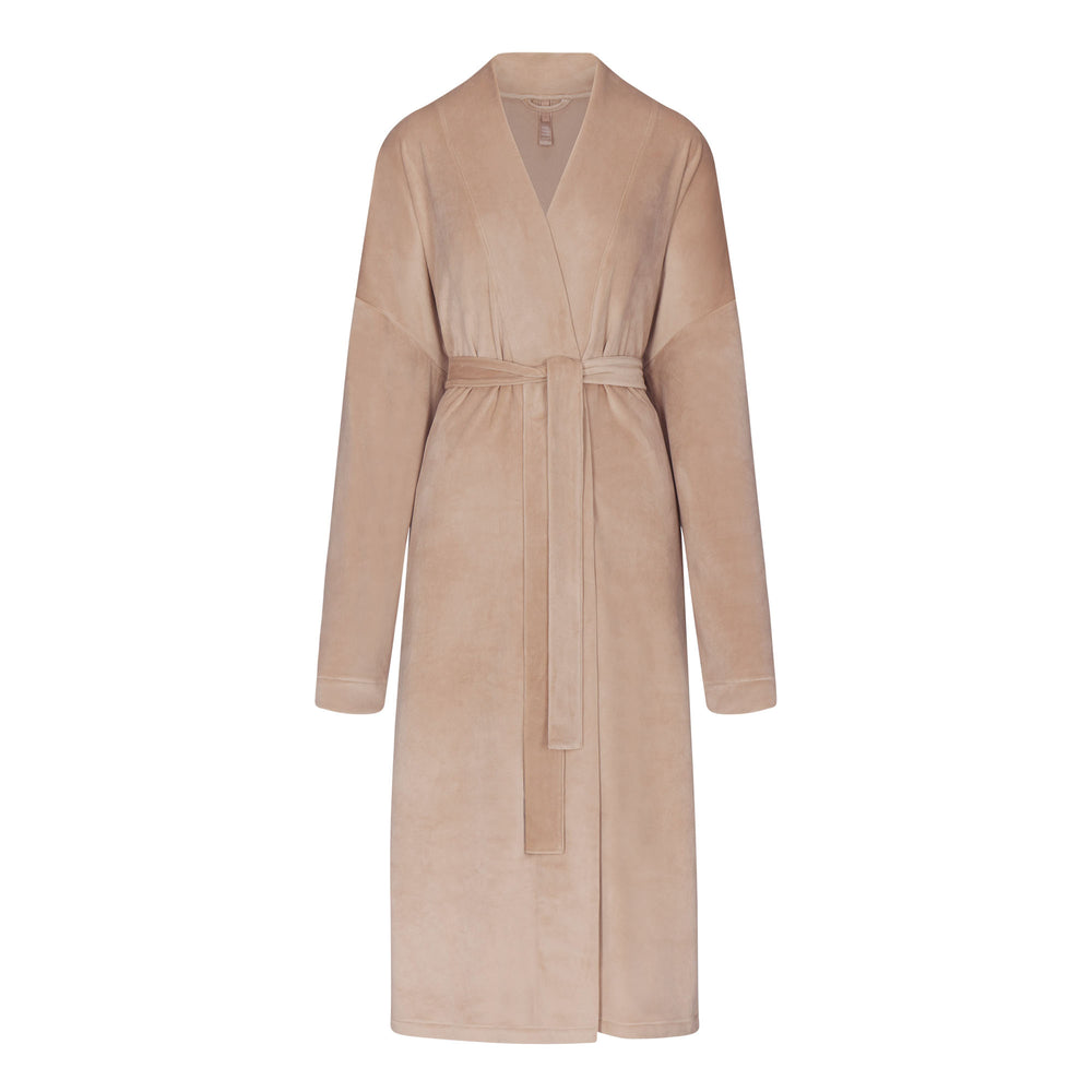 Skims VELOUR WRAP Badjas Oranje | CQD-763591