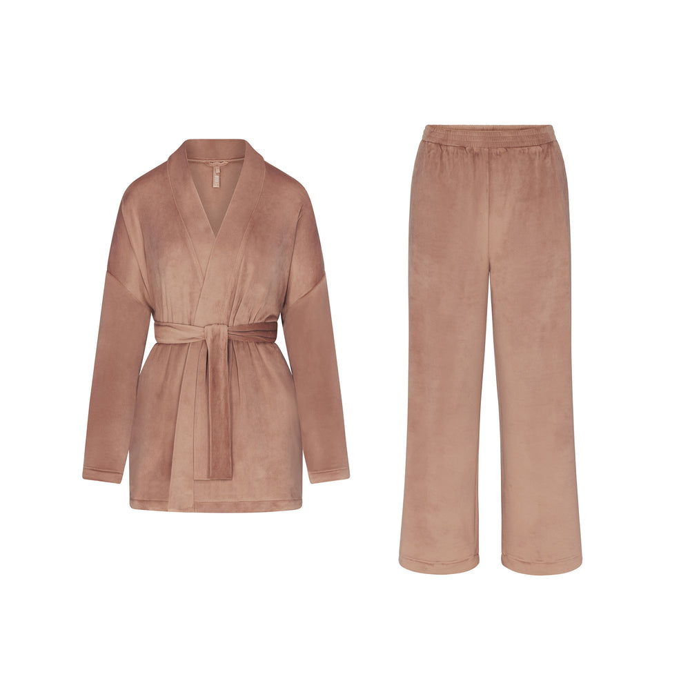 Skims VELOUR WRAP Sleep Set Abrikoos | MQH-721049