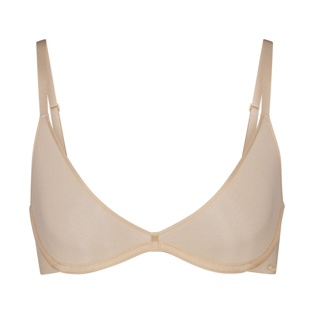 Skims WEIGHTLESS Scoop Neck Bra Bruin | TKN-602451